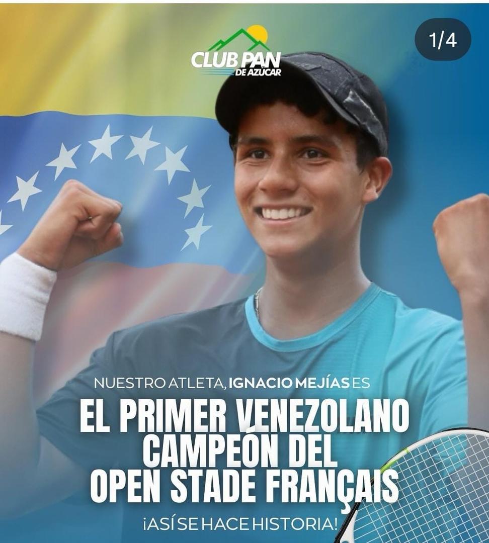 Ignacio Mejias Campeón del Open Stade Français